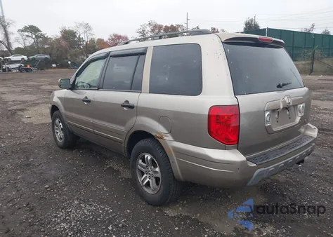 2004 Honda Pilot Ex-L z USA, uszkodzony, nr VIN 2HKYF18594H502232